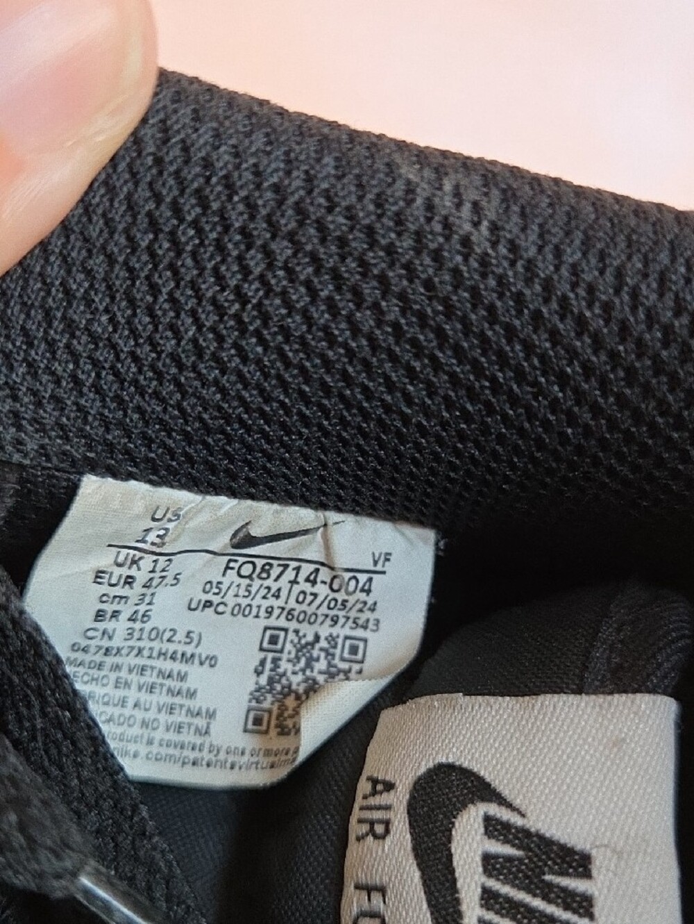 Nike Air Force 1 '07 LV8 "Gum Pack - Black" - Picture 8 of 9